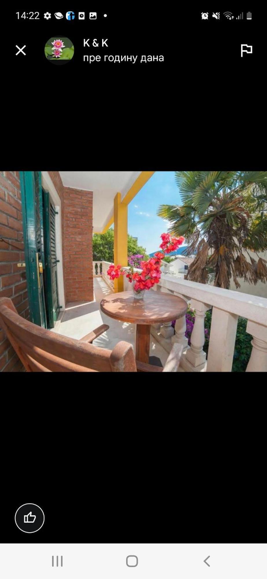Studio Apartman Sa Pogledom Na More Meljine Exterior foto